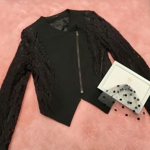 Lace blazer